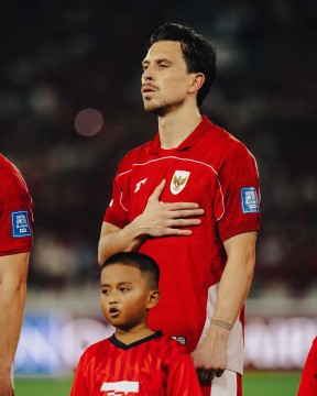 Thom Haye di Timnas Indonesia. (Instagram @thomhaye)